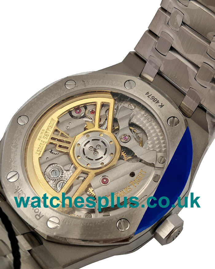 UK Swiss Made Fake Audemars Piguet Royal Oak 15500ST.OO.1220ST.04 White Dials Steel Cases Online