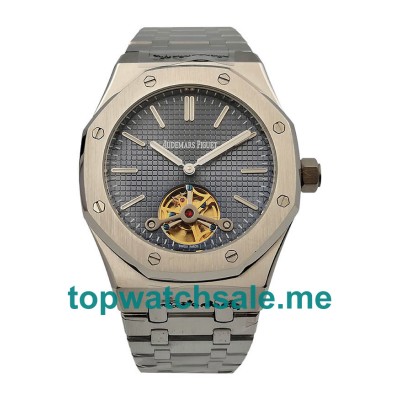 UK Best Quality Fake Audemars Piguet Royal Oak Watches With Blue Dials Steel Cases For Sale