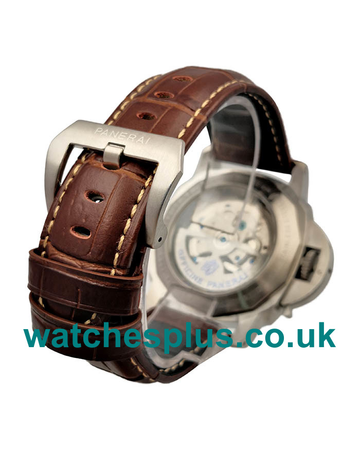 UK Swiss Made Replica Panerai Luminor GMT PAM00088 With Black Dials And Steel Cases For Men