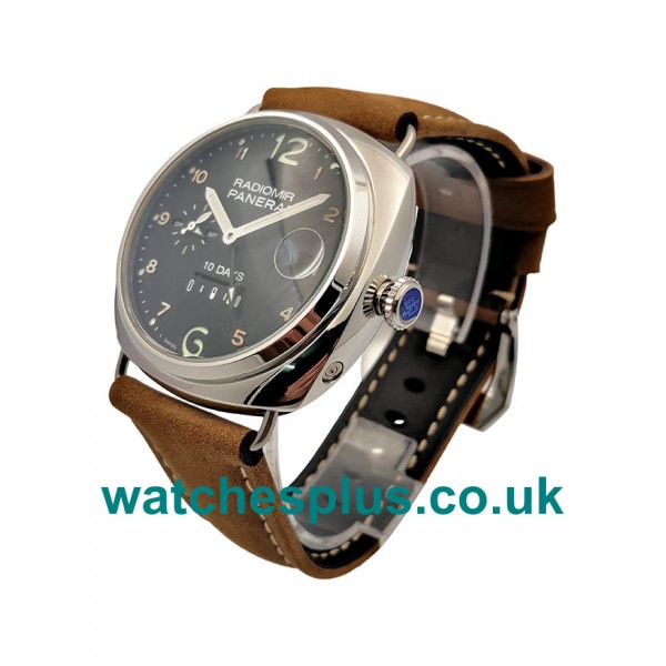 UK Best Quality Replica Panerai Radiomir PAM00497 With Black Dials And Steel Cases For Men