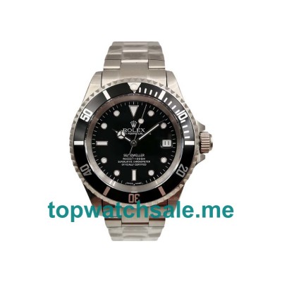 UK Best 1:1 Rolex Sea-Dweller 116600 Replica Watches With Black Dials For Sale