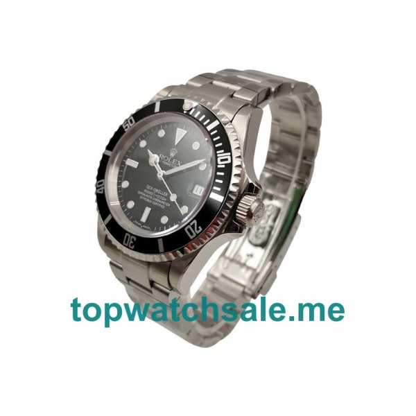 UK Best 1:1 Rolex Sea-Dweller 116600 Replica Watches With Black Dials For Sale