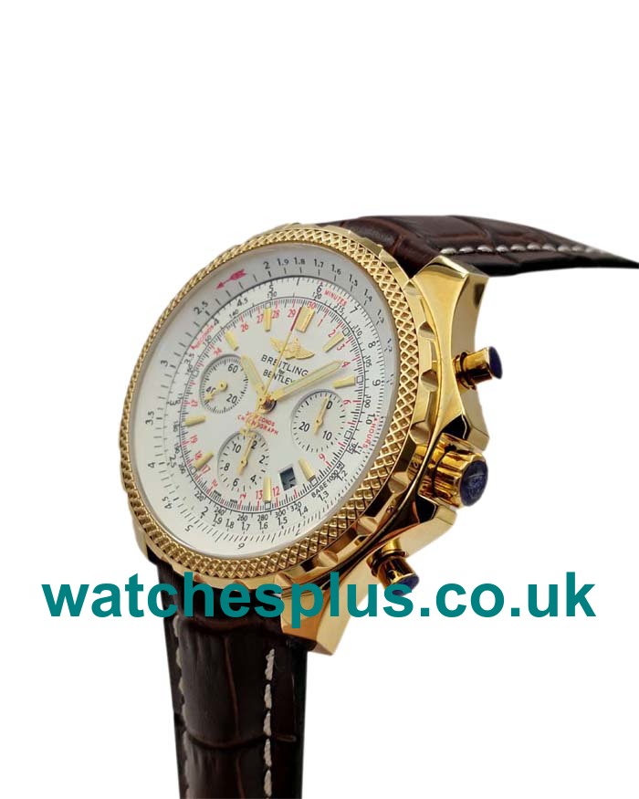 UK Perfect Breitling Bentley Motors A25362 Replica Watches With White Dials For Sale