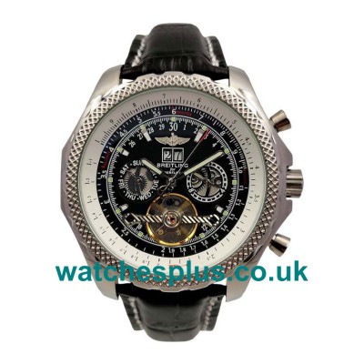 UK Best Quality Breitling Bentley Mulliner Tourbillon Replica Watches With Black Dials Online