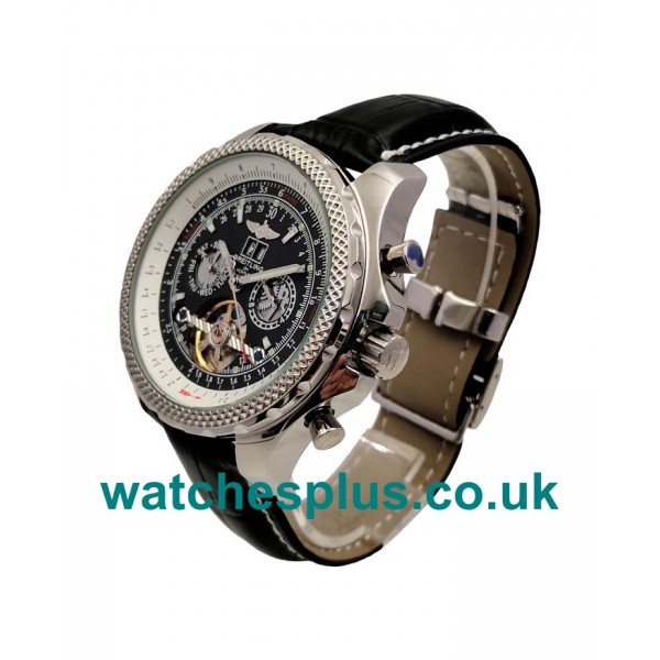 UK Best Quality Breitling Bentley Mulliner Tourbillon Replica Watches With Black Dials Online