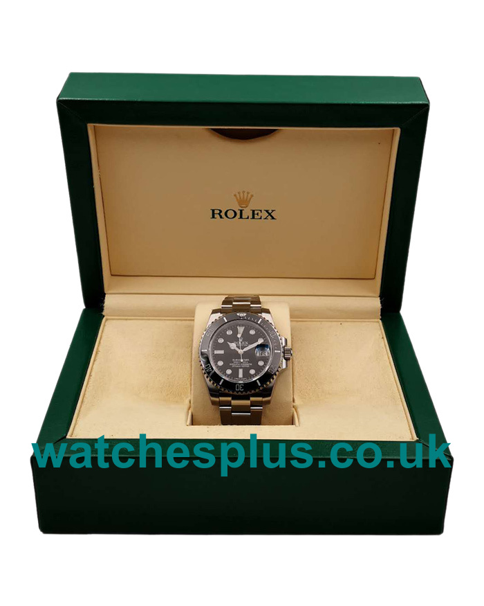 UK High Quality Rolex Submariner 116610LN Replica Watches With Black Dials For Sale