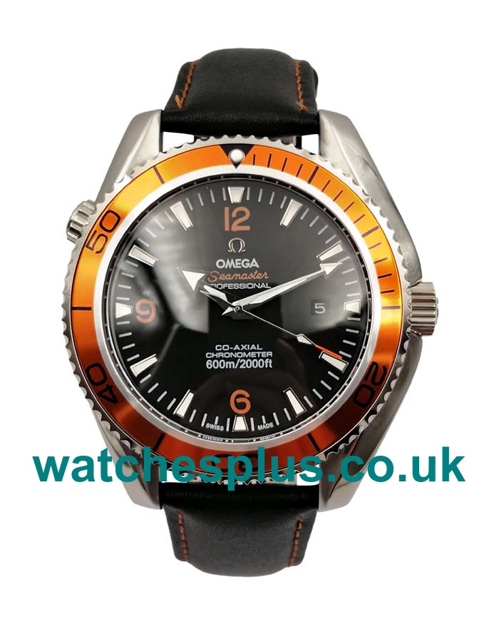 UK AAA Quality Omega Seamaster Planet Ocean 232.30.46.21.01.002 Replica Watches With Black Dials For Men