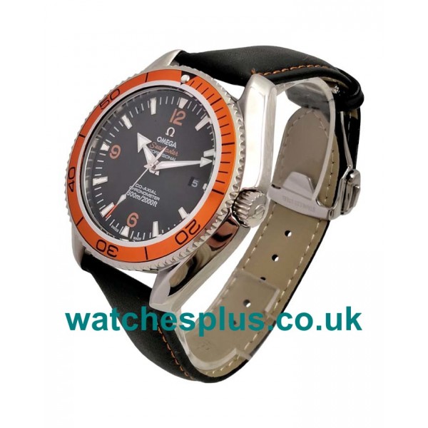 UK AAA Quality Omega Seamaster Planet Ocean 232.30.46.21.01.002 Replica Watches With Black Dials For Men