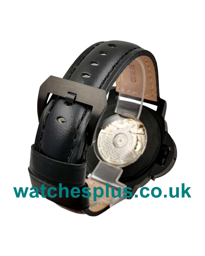 UK Swiss Luxury Panerai Replica Luminor PAM00090 Replica Watches With Black Dials For Men