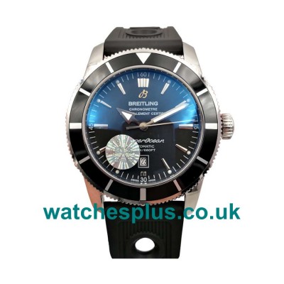 UK AAA High Quality Breitling Superocean Heritage A17321 Replica Watches With Black Dials For Men