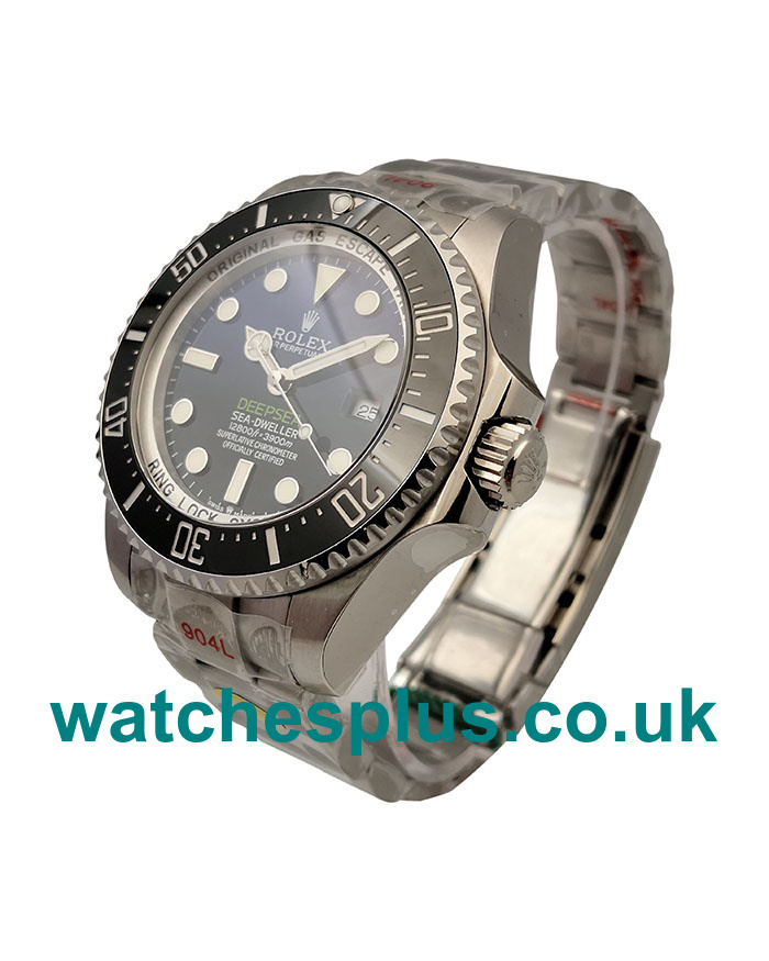 UK AAA Quality Replica Rolex Sea-Dweller Deepsea 126660 With Blue & Black Dials For Sale Online