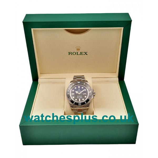 UK AAA Quality Replica Rolex Sea-Dweller Deepsea 126660 With Blue & Black Dials For Sale Online