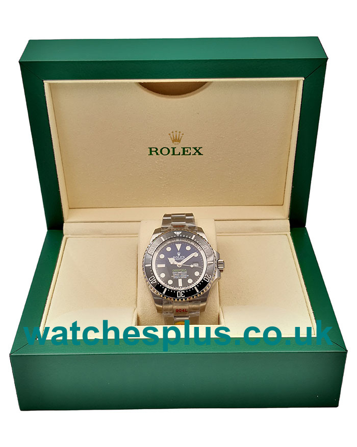 UK AAA Quality Replica Rolex Sea-Dweller Deepsea 126660 With Blue & Black Dials For Sale Online