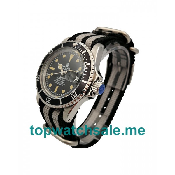 UK Best Quality Fake Rolex Submariner 1680 With Black Dials And Steel Cases For Men