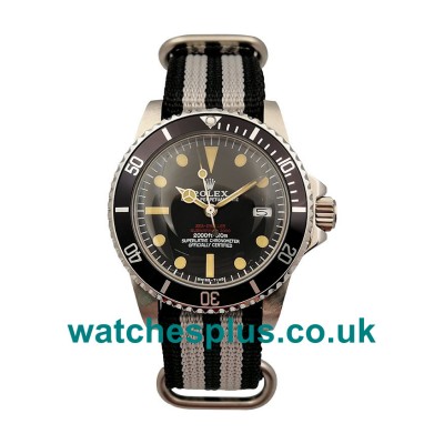 UK Luxury 1:1 Replica Rolex Sea-Dweller 1665 With Black Dials And Steel Cases Online