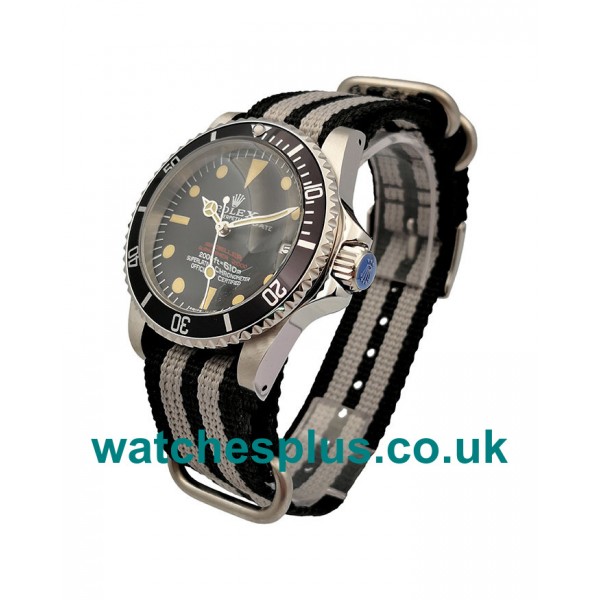 UK Luxury 1:1 Replica Rolex Sea-Dweller 1665 With Black Dials And Steel Cases Online