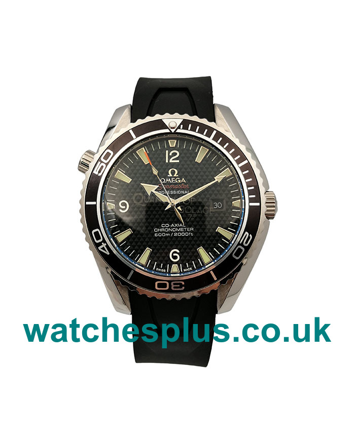 High Quality Omega Seamaster Planet Ocean 222.30.46.20.01.001 Replica Watches With Black Dials Online