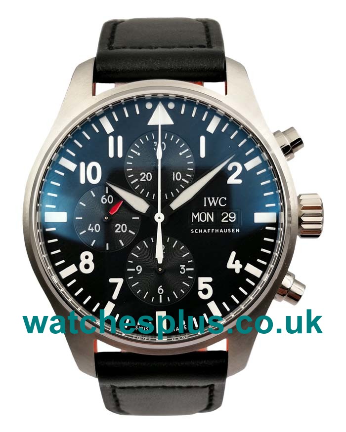 UK Top Quality Replica IWC Pilot's Watch IW377709 - 41MM With Black Dials