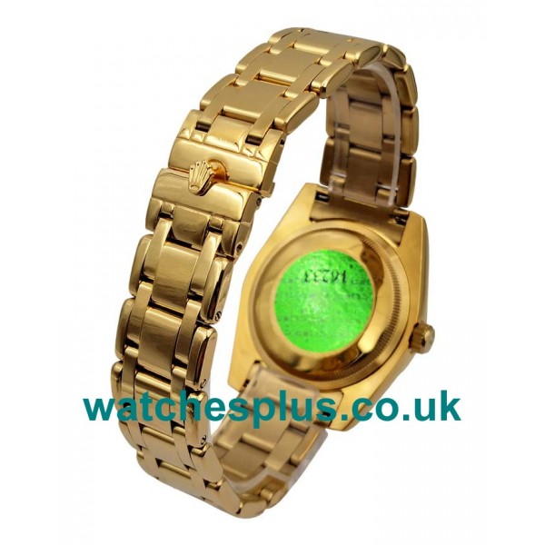 UK Best Quality Replica Rolex Day-Date 118348 With Champagne Dials And Gold Cases Online