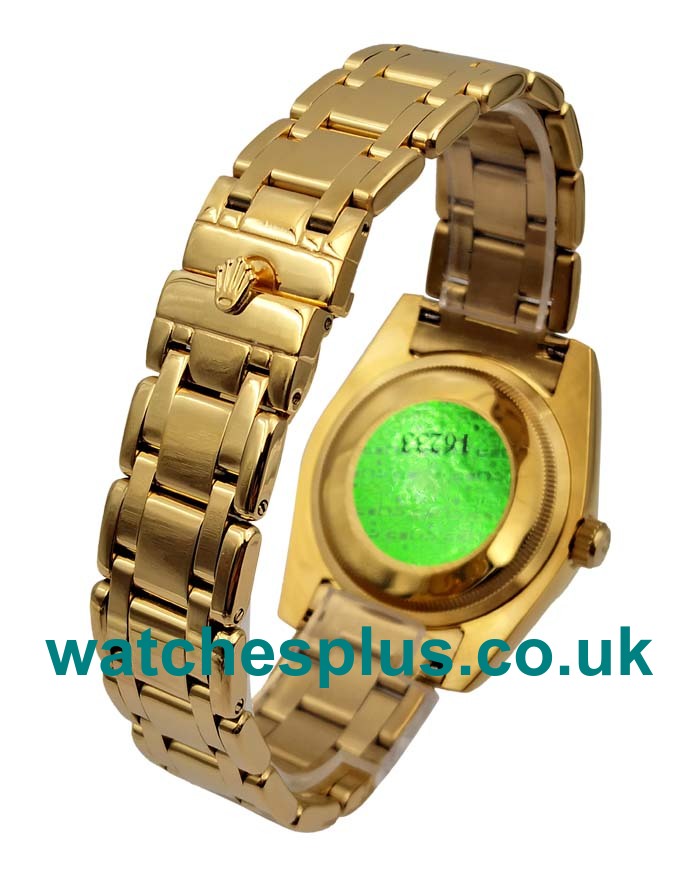 UK Best Quality Replica Rolex Day-Date 118348 With Champagne Dials And Gold Cases Online