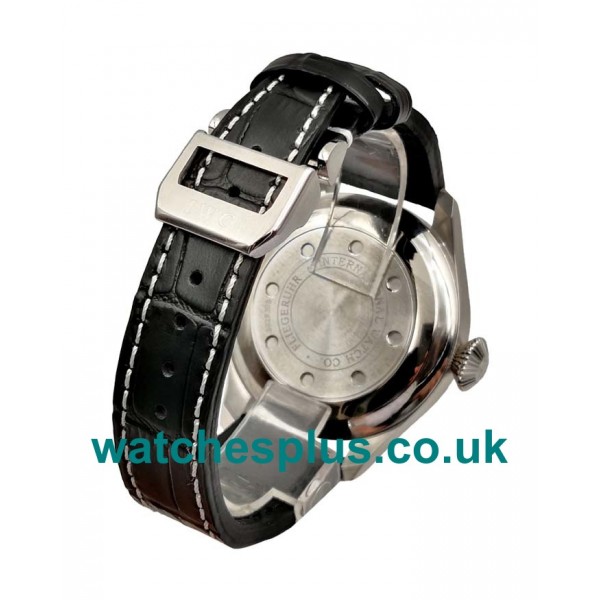 UK Best Quality Replica IWC Replica Pilot's Watch IW500906 With White Dials And Steel Cases For Men