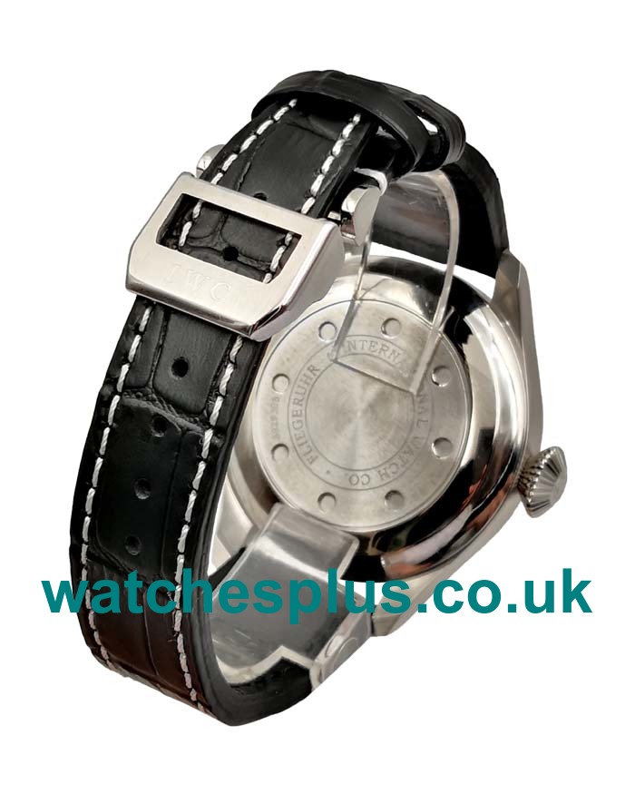 UK Best Quality Replica IWC Replica Pilot's Watch IW500906 With White Dials And Steel Cases For Men