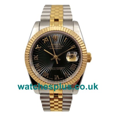 UK Best Quality Rolex Datejust 126233 Replica Watches With Black Dials For Sale