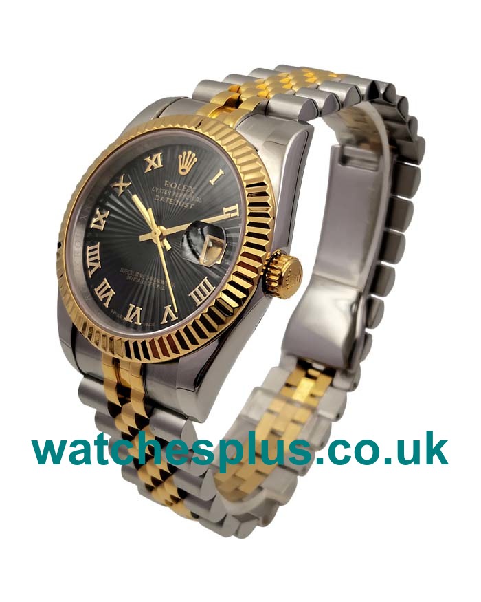 UK Best Quality Rolex Datejust 126233 Replica Watches With Black Dials For Sale