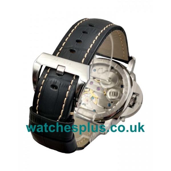 UK Perfect 1:1 Replica Panerai Luminor PAM00127 With Black Dials And Steel Cases Online