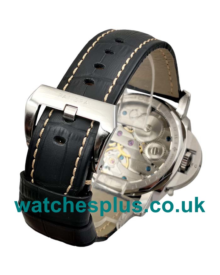 UK Perfect 1:1 Replica Panerai Luminor PAM00127 With Black Dials And Steel Cases Online