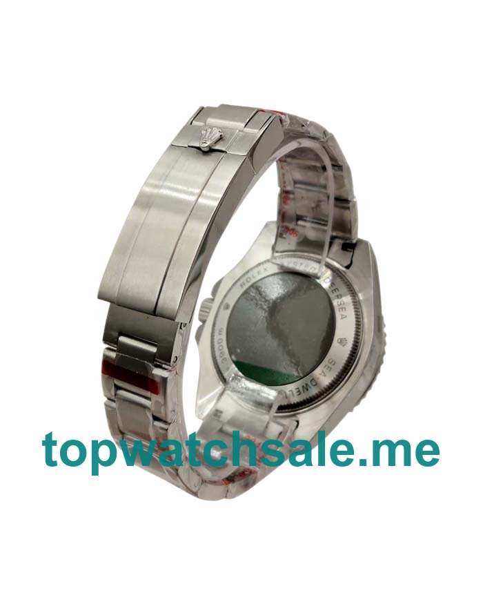 Best 1:1 Fake Rolex Sea-Dweller Deepsea 116660 With Black Dials And Steel Cases For Men