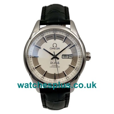 UK AAA Quality Omega De Ville 431.33.41.22.02.001 Fake Watches With White Dials Online