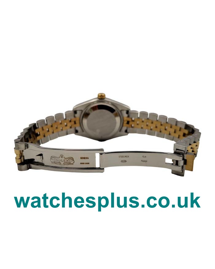 UK High End Rolex Datejust 178273 Replica Watches With Black Dials For Sale