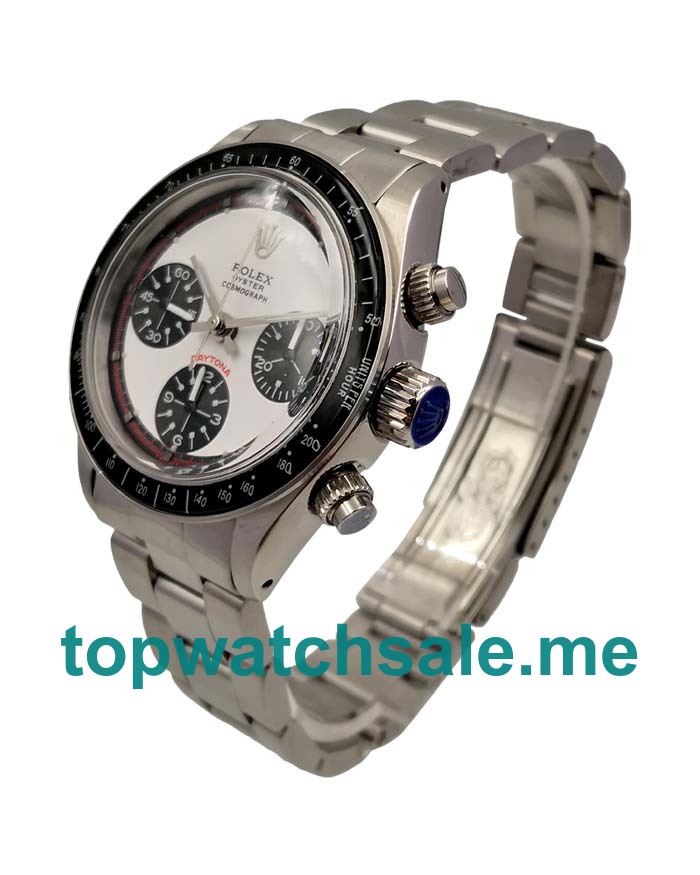 UK High Quality Rolex Daytona Ref.6239 Replica Watches With White Dials For Sale