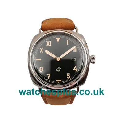 UK Swiss Panerai Radiomir PAM00424 Replica With Black Dials And Steel Cases For Men