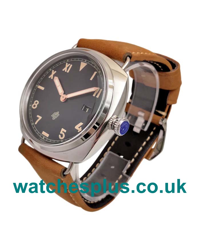 UK Swiss Panerai Radiomir PAM00424 Replica With Black Dials And Steel Cases For Men