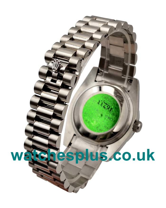 AAA Quality Rolex Day-Date 118346 Fake Watches With White Mother-Of-Pearl Dials Online