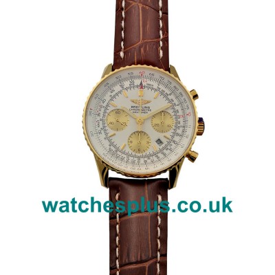 UK Best Quality Breitling Navitimer D23322 Replica Watches With White Dials For Sale