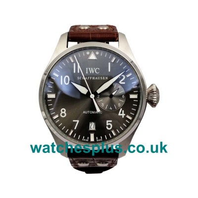 UK Best Quality Replica IWC Pilots IW500201 With Gray Dials And Steel Cases For Men