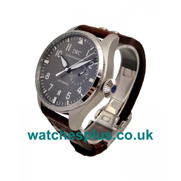 UK Best Quality Replica IWC Pilots IW500201 With Gray Dials And Steel Cases For Men