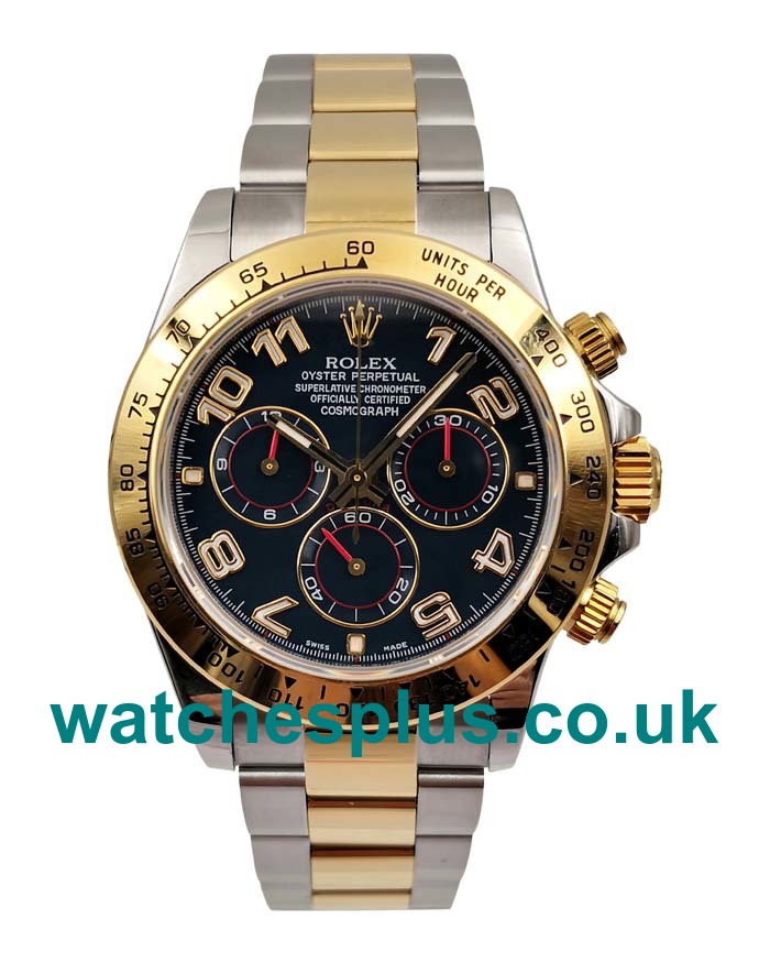 UK High Quality Rolex Daytona 116503 Replica Watches With Blue Dials For Men