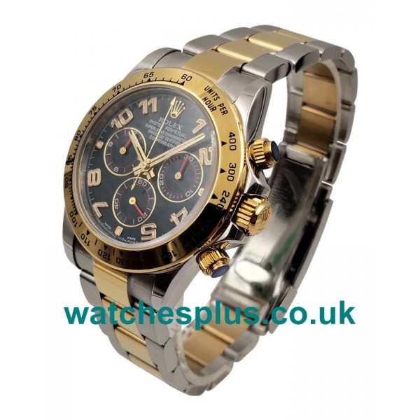 UK High Quality Rolex Daytona 116503 Replica Watches With Blue Dials For Men