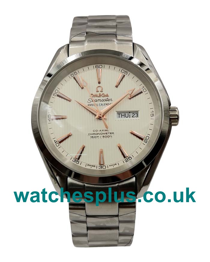 UK AAA Quality Fake Omega Seamaster Aqua Terra 150M 231.10.39.22.02.001 With Silver Dials