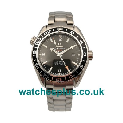 UK Best Quality Omega Seamaster Planet Ocean 232.30.44.22.01.001 Replica Watches With Black Dials Online