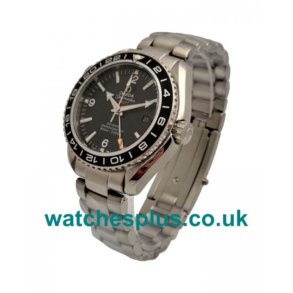 UK Best Quality Omega Seamaster Planet Ocean 232.30.44.22.01.001 Replica Watches With Black Dials Online