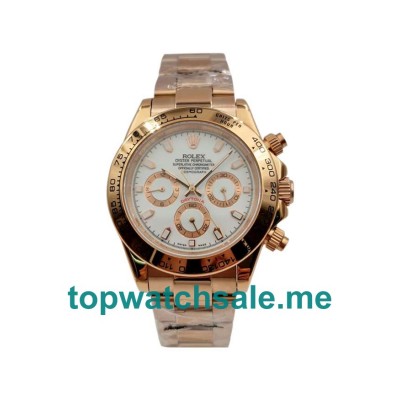 AAA Quality Rolex Daytona 116505 Replica Watches With Ivory Dials For Sale