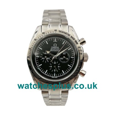 Swiss UK 42 MM Replica Omega Speedmaster Moonwatch 3594.50.00 With Black Dials For Men