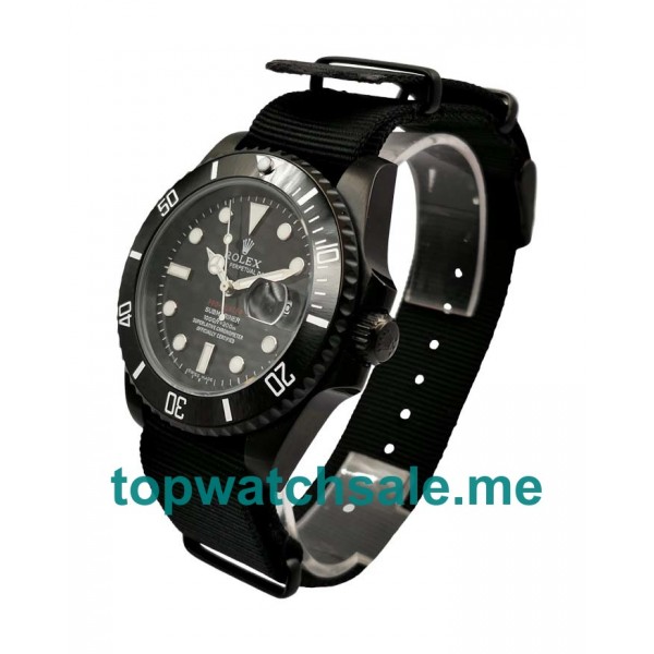 AAA Quality Rolex Submariner 116610 LN Replica Watches With Black Dials For Men