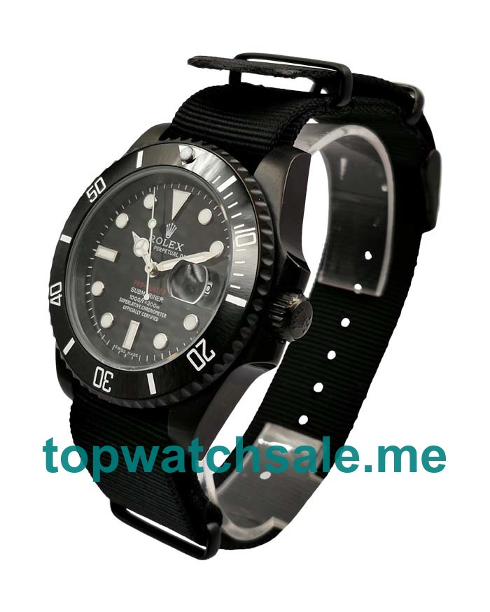 AAA Quality Rolex Submariner 116610 LN Replica Watches With Black Dials For Men