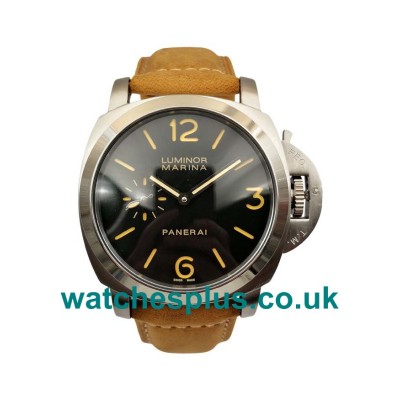 UK Perfect Panerai Luminor Marina PAM00422 Replica Watches With Black Dials For Men Online